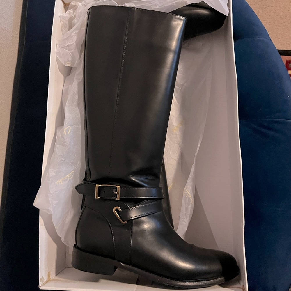 Burberry Knee High Boots Sz: 39.5